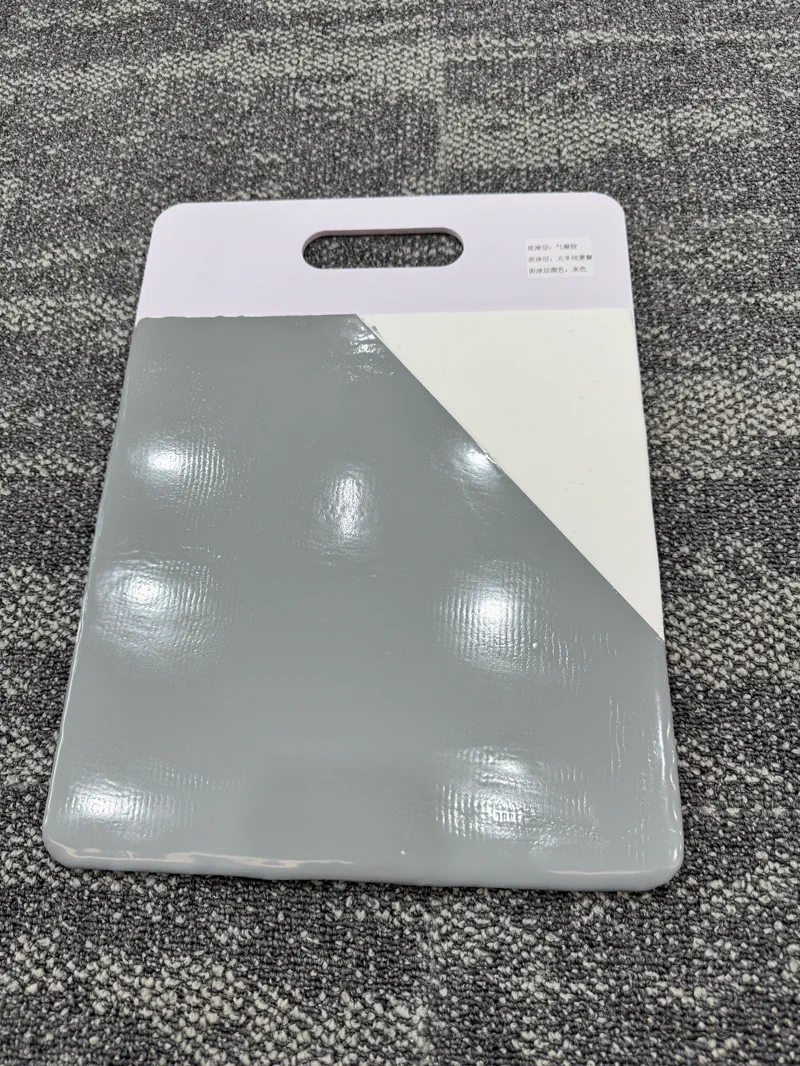 Aerogel sample — coating and substrate interface