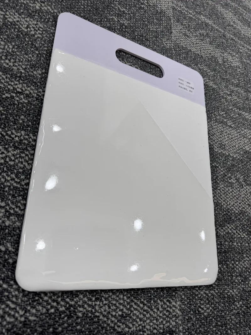 Aerogel sample — coating surface texture detail