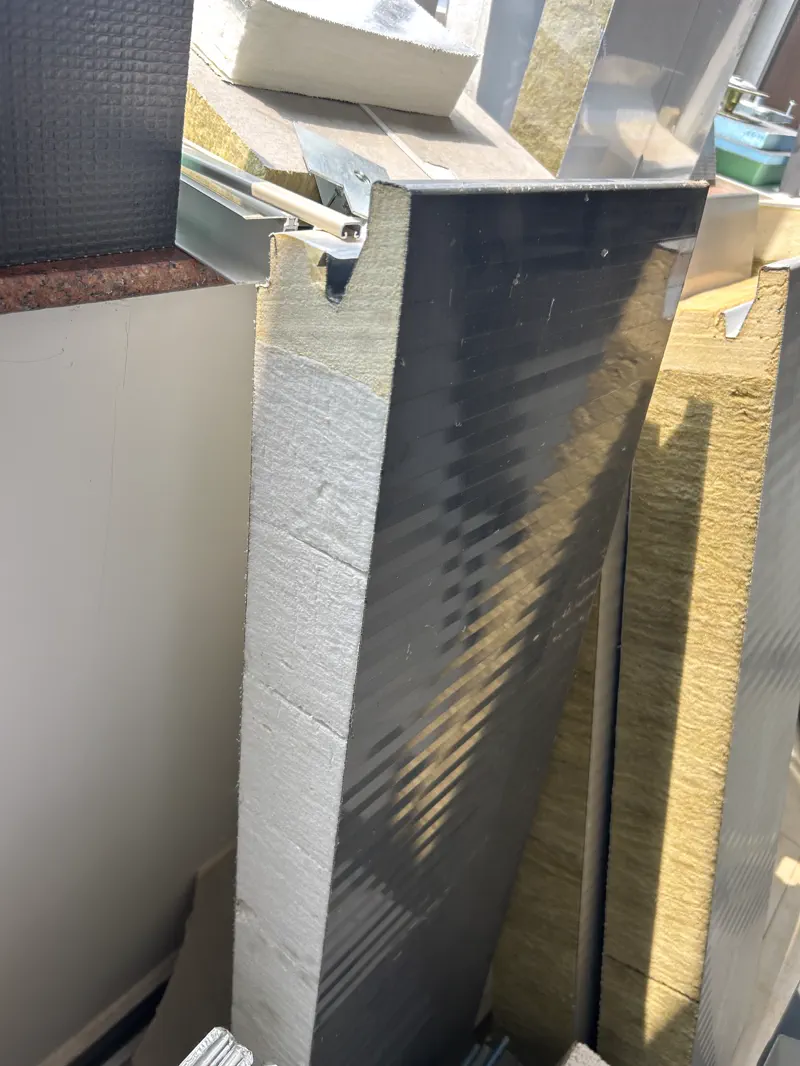 Sandwich panel sample 4