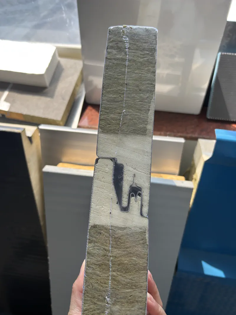 Sandwich panel sample 9