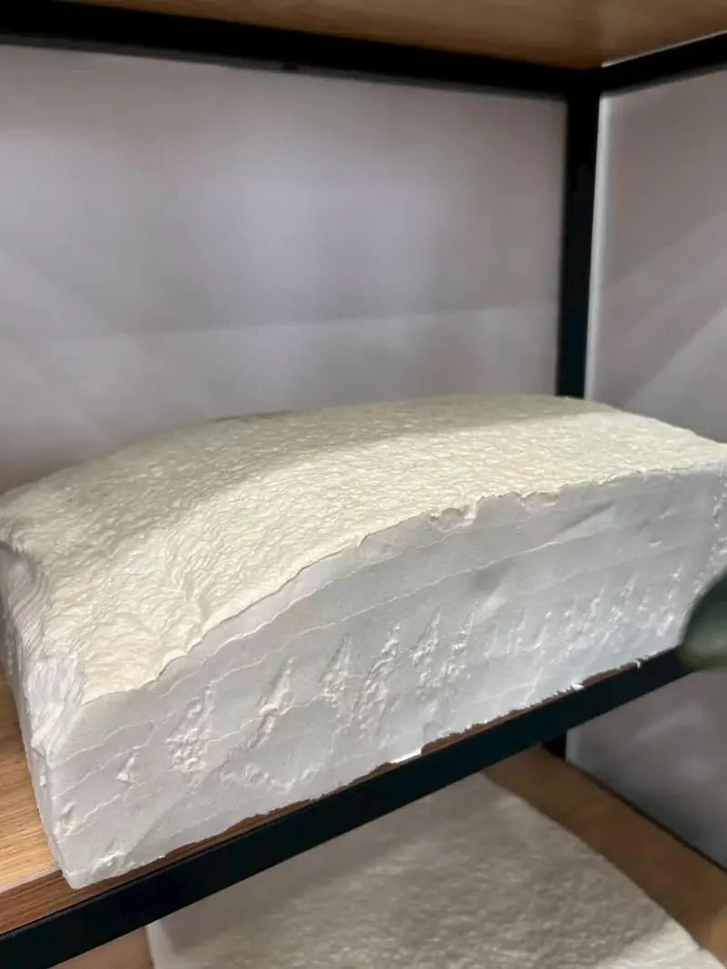 Hard PU sample — panel cross-section