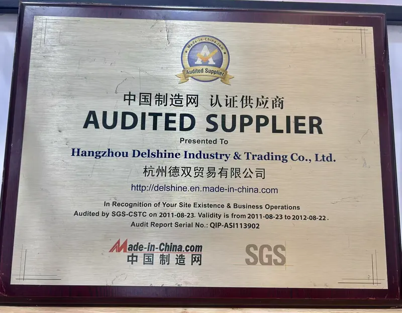 Business license certificate (portrait)